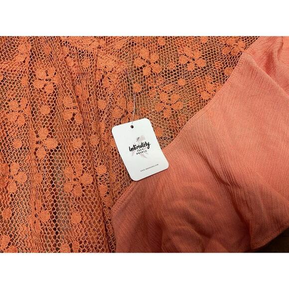 Free People Intimately Kokomo Beach Floral Lace Cover Up Medium NWT - Picture 6 of 13